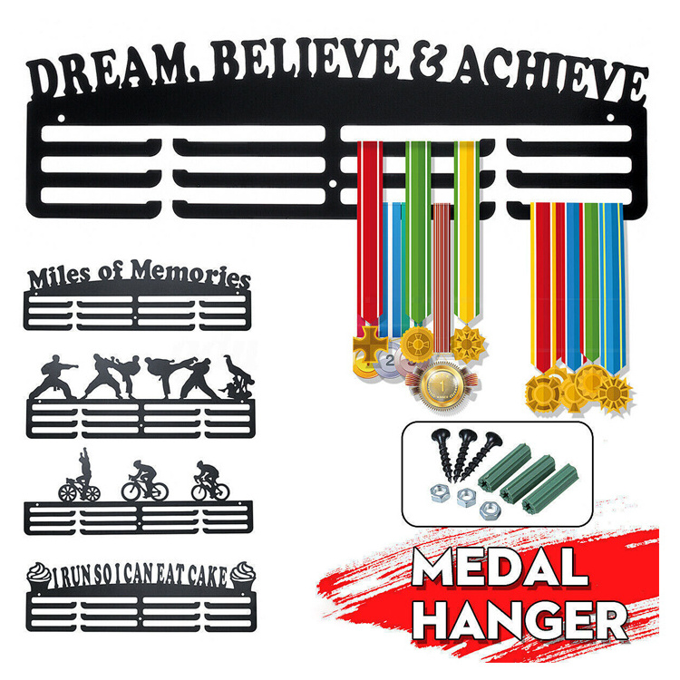 Wall Mounted Medal Rack Metal Medal Rack Stainless Steel Medal Display Hanger