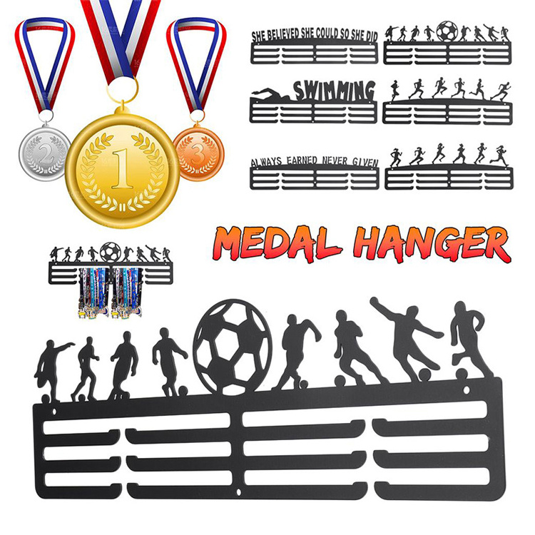 Wall Mounted Medal Rack Metal Medal Rack Stainless Steel Medal Display Hanger