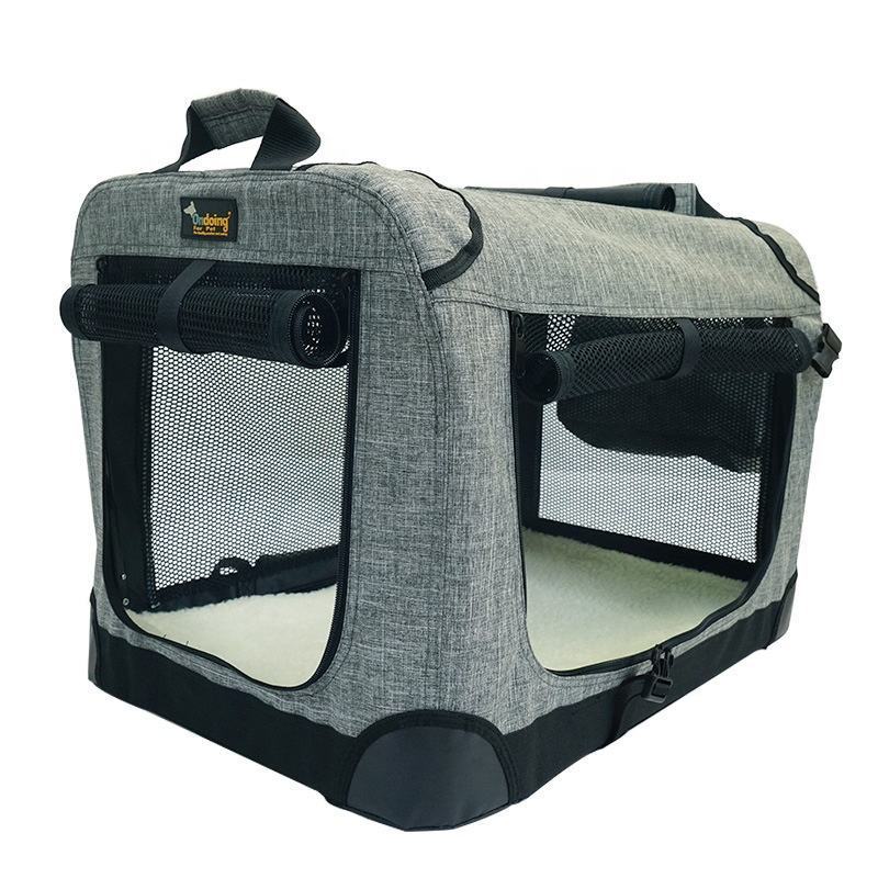 Medium And Large Dog Pet Bags Collapsible Dog Tent Durable Portable Soft Dog Bag Crate Carrier Kennel