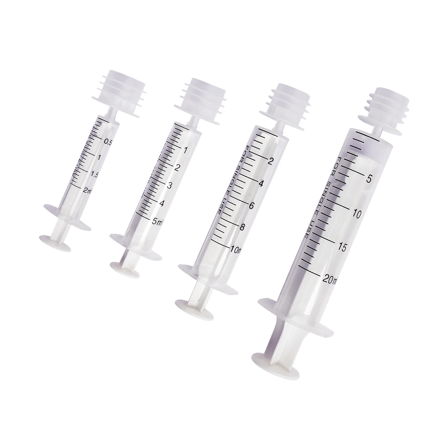 Disposable two-part syringe 20ml with good quality syringe without gasket