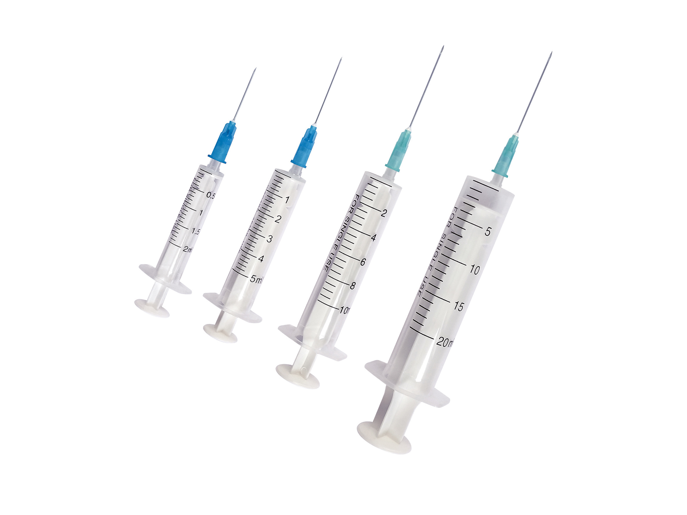 Disposable two-part syringe 20ml with good quality syringe without gasket