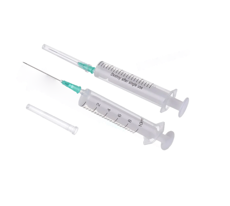 Disposable two-part syringe 20ml with good quality syringe without gasket