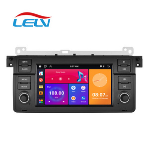 lelv 7inch Android 2+64gb 2 Din Car Radio For Bmw E46 Carplay & Android Auto Gps Wifi Hifi Audio Fm Rds Support Ahd Camera