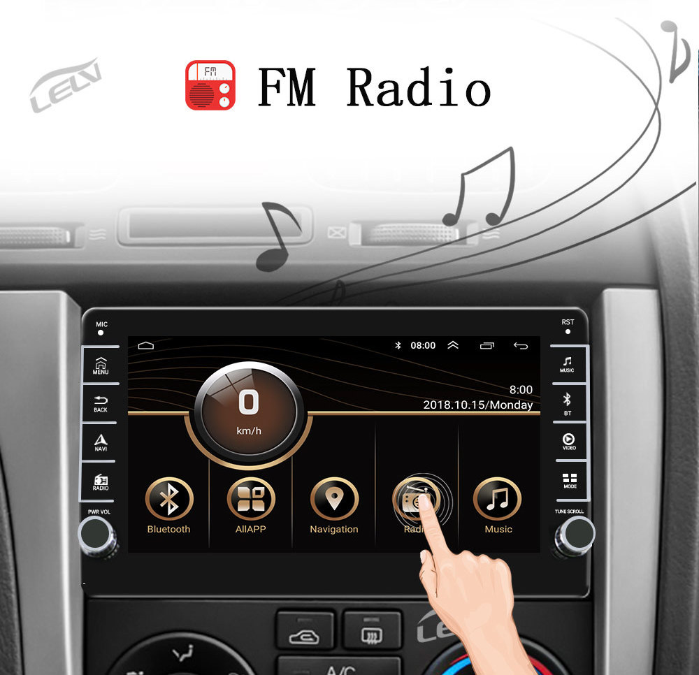 Universal 9 10 inch frame host ultra-thin universal car stereo android 12 with knobs keys carplay auto 8core dsp