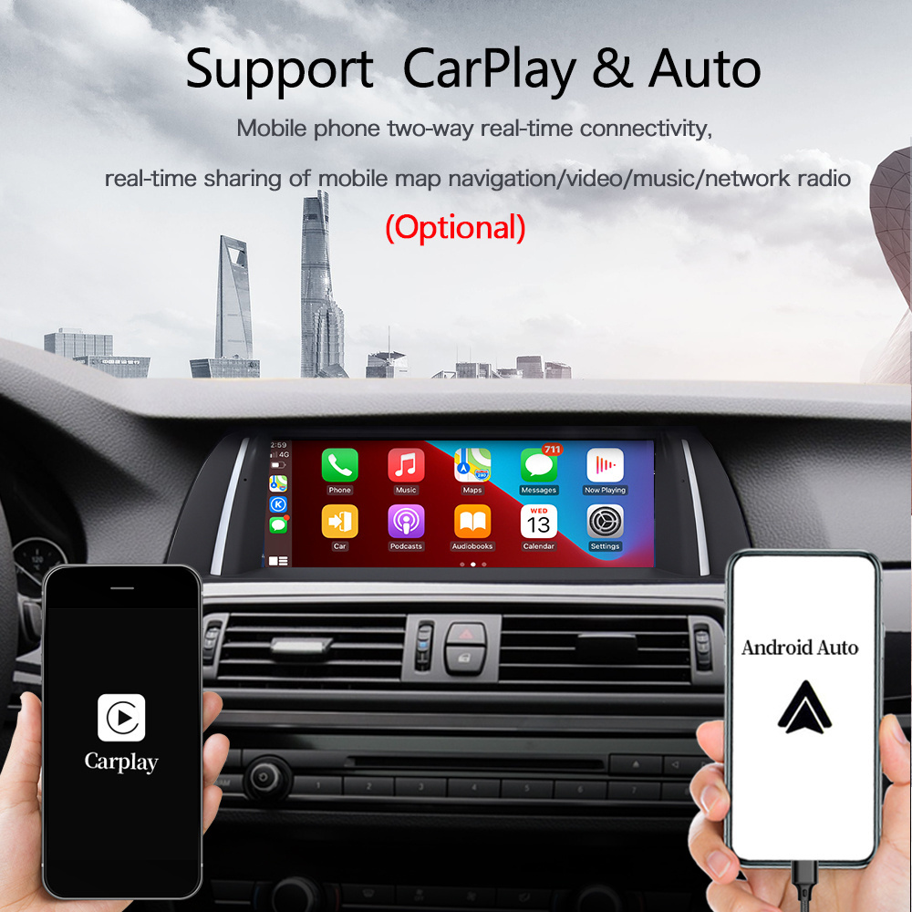 10.25 inch Android 10 8 core cpu 4+64g Auto Stereo GPS Navigation For BMW 5 Series F10 F11 Car Radio 665