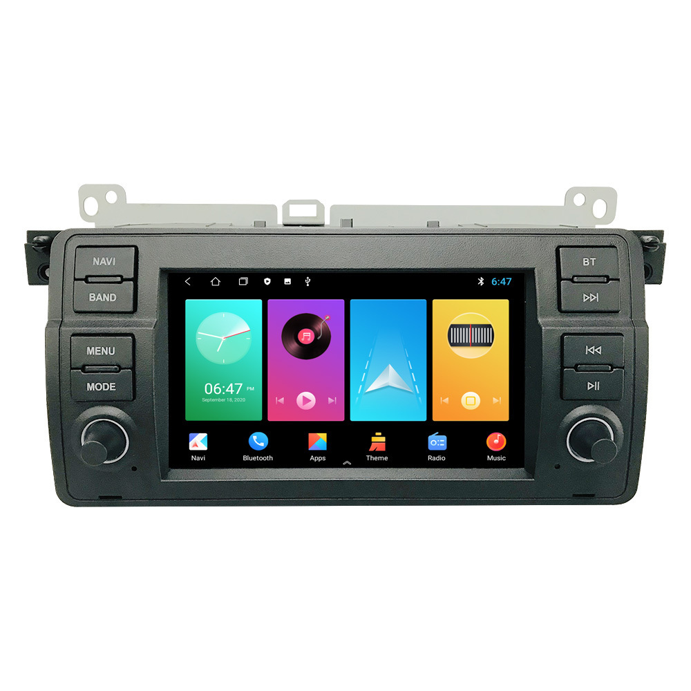 7 Inch Car Radio 2+32g 4+64g 2 Din Android 11 Autoradio For Bmw E46 Car Multimedia Navigation GPS WIFI Radio stereo