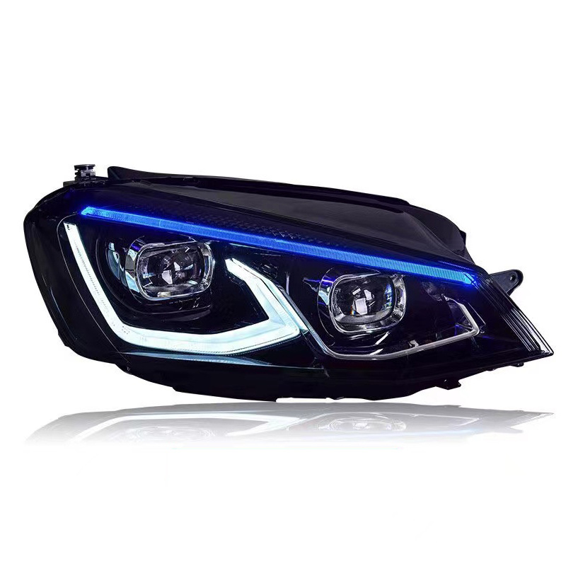 SJC Auto Lighting Systems Full LED Headlight For Volkwagen Golf 8 Mk6 golf 6 2010-2014 Front Lamp Headlamp