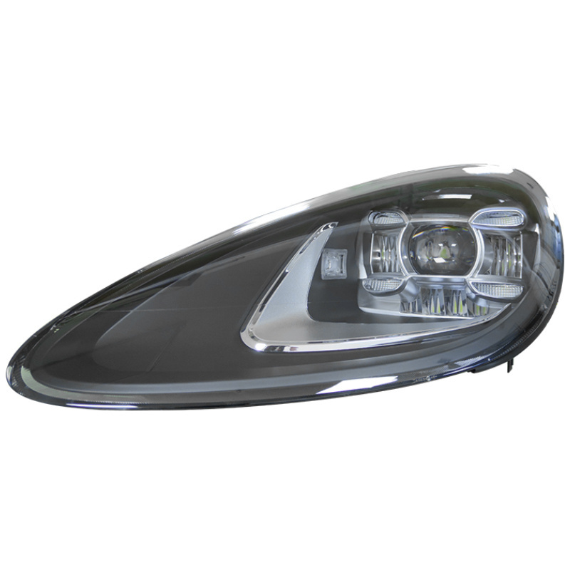 SJC Car Styling Head Lamp for Cayenne LED Headlight 2011-2014 Upgrade New Model headlights DRL High Beam Low Beam