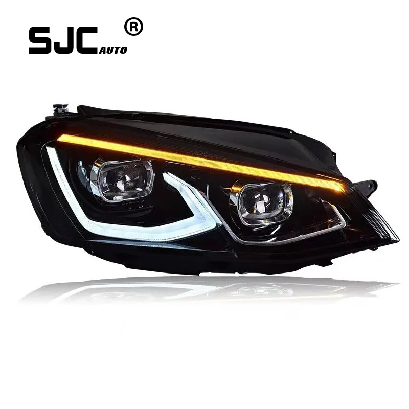 SJC Auto Lighting Systems Full LED Headlight For Volkwagen Golf 8 Mk6 golf 6 2010-2014 Front Lamp Headlamp