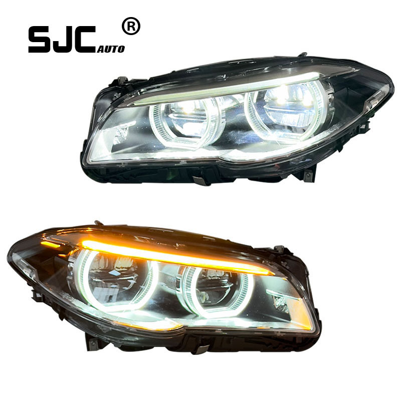 SJC Car Part  Plug And Play Automotive Parts LED Headlight For BMW 5 Series F10 F18 2011-2017 Head Lights Assembly