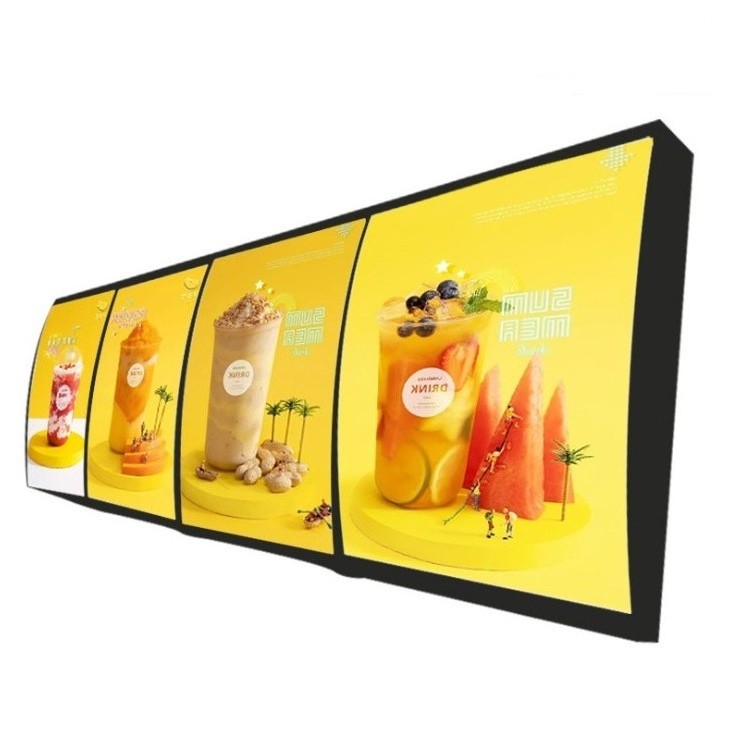 Sign light box fast food box led sign billboard led fast food restaurant menu board Advertising light box