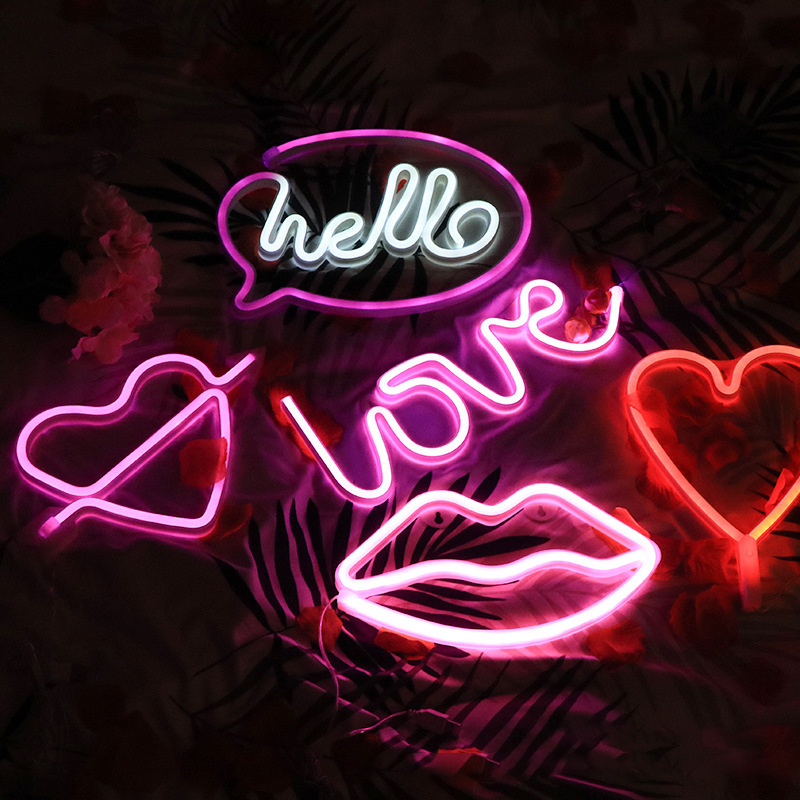 lemaisign Drop Shipping No MOQ Most Popular Customized Acrylic Neon Led  Advertising Sign for Christmas Decoration