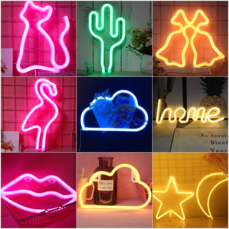 lemaisign Drop Shipping No MOQ Most Popular Customized Acrylic Neon Led  Advertising Sign for Christmas Decoration