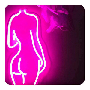 lemaisign Drop Shipping No MOQ Most Popular Customized Acrylic Neon Led  Advertising Sign for Christmas Decoration