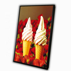 Acrylic Photo Frame Display Commercial Menu Board LED Light Box Fast Food Restaurant Coffee Shop Menu Board