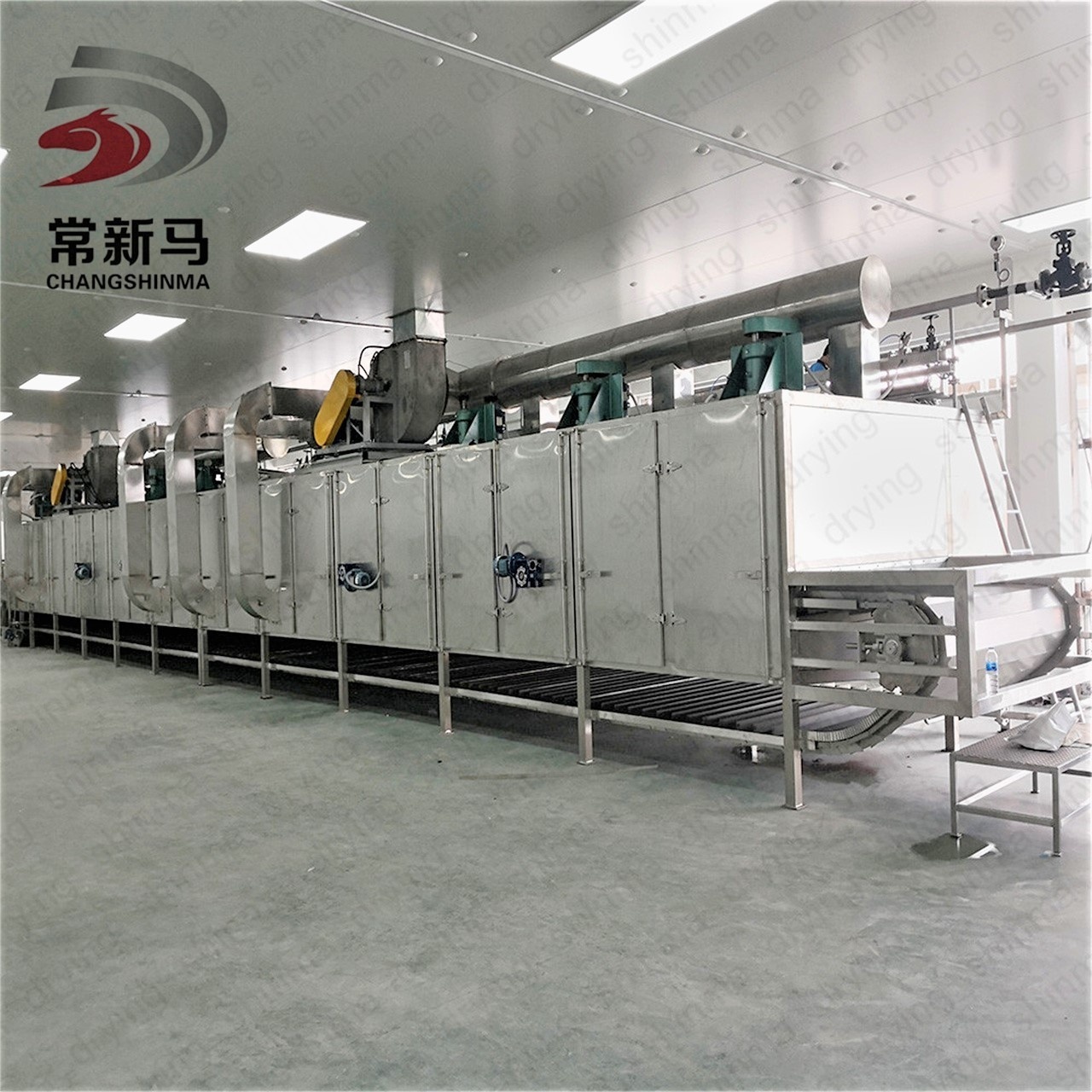 commercial stainless steel food dehydrator belt dryer industrial dehydrator machine