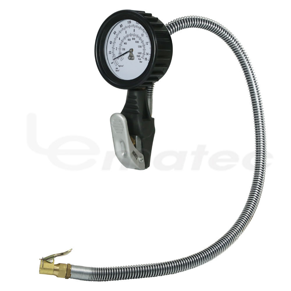 Heavy Duty Tire Inflator With Gauge Sealer And Air Inflator With Hose Portable Inflating Gun Taiwan Made