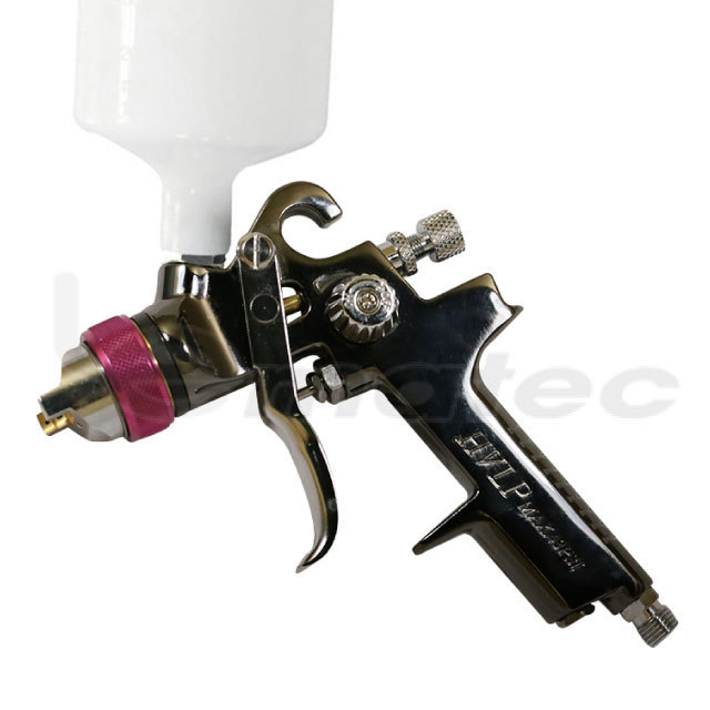 HVLP Spray Gun with 1.4 mm Tip for Base Coats Metallic Paint  Whole Car Spraying Professional LEMATEC Air Tools Paint Gun