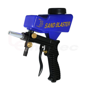 Portable Gravity Siphon Feed Sandblasting Gun Pneumatic Small Sand Blasting Machine Compressor Tool