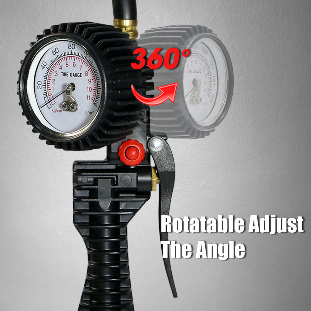 150psi high pressure air chuck tyre inflator gauge for car Taiwan Tools