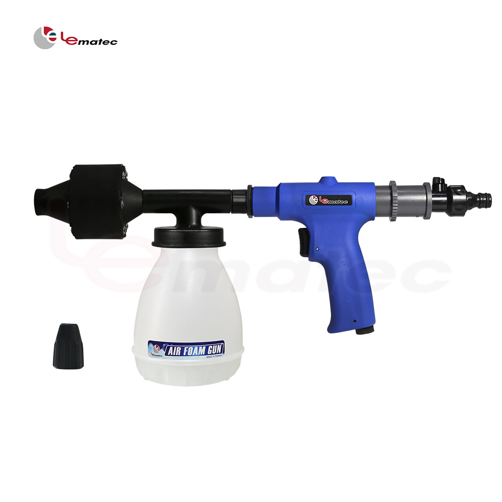 Air Foam Gun Car Cleaning Gun With Water Washer Soap Spraying Foaming Pressure Kit LEMATEC Taiwan Made