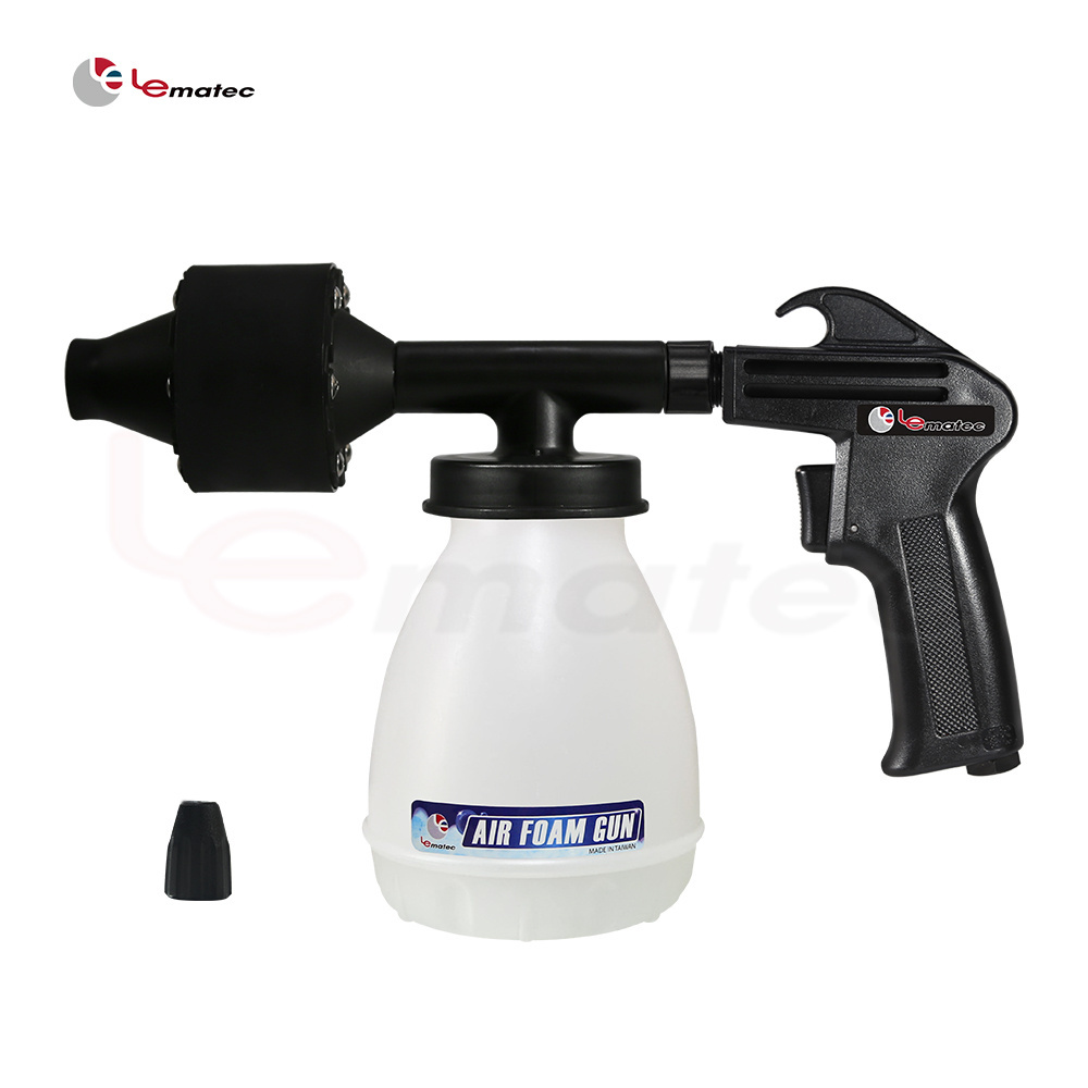 Car Washer Foam Gun Air Driven Washing Tool Shampoo Snow Sprayer Tool LEMATEC Taiwan