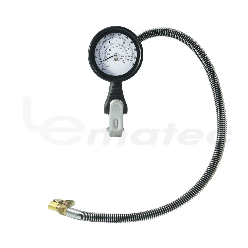 Heavy Duty Tire Inflator With Gauge Sealer And Air Inflator With Hose Portable Inflating Gun Taiwan Made