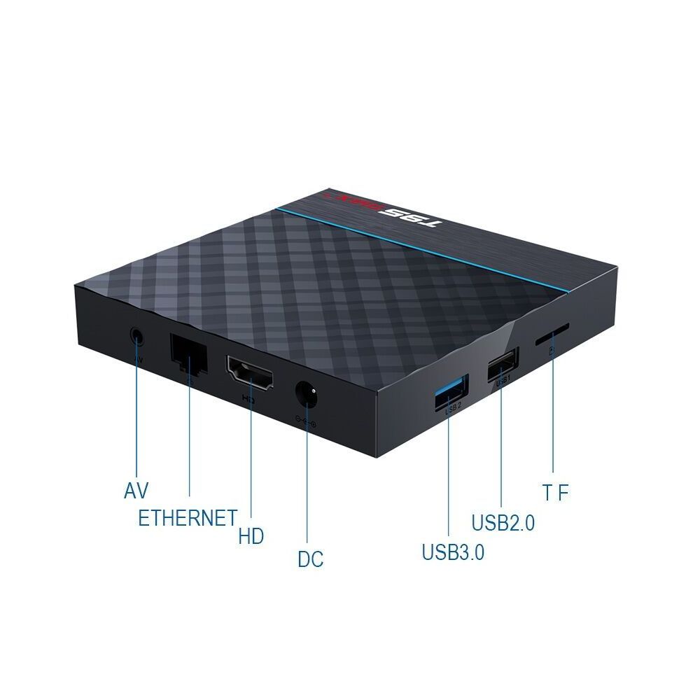 T95MAX+ android tv box Amlogic S905x3 set top box T95 max plus Android 9.0 8K media player