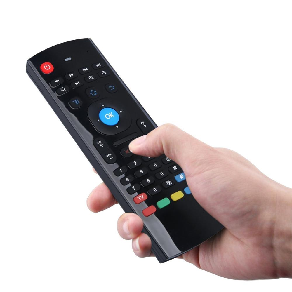 Digital Double Keyboard MX3 Fly Air Mouse 2.4G Wireless Universal Remote Control up to 15 Meters Android Tv Box 2.4ghz Wireless