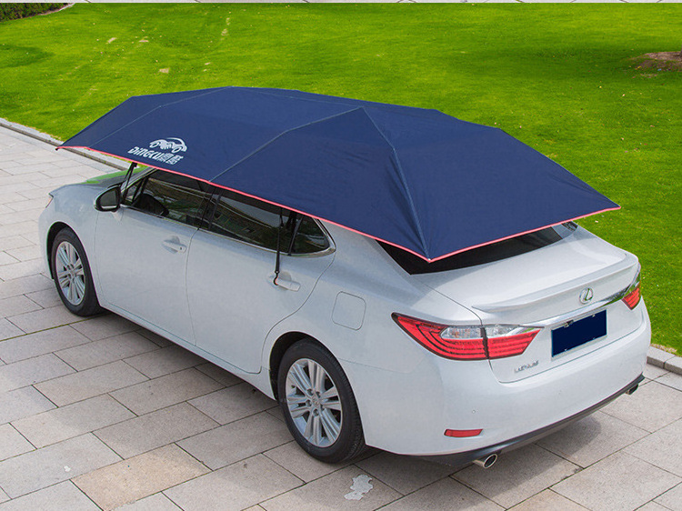 Automatic Movable Carport Folded Portable Automobile Protection Car Umbrella