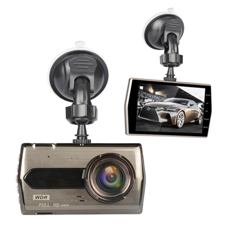 New GPS Video Recorder Dash Cam 4K Rear View Camera  car black box  Front and Rear Wifi DVR G Sensor Loop Recording DVR