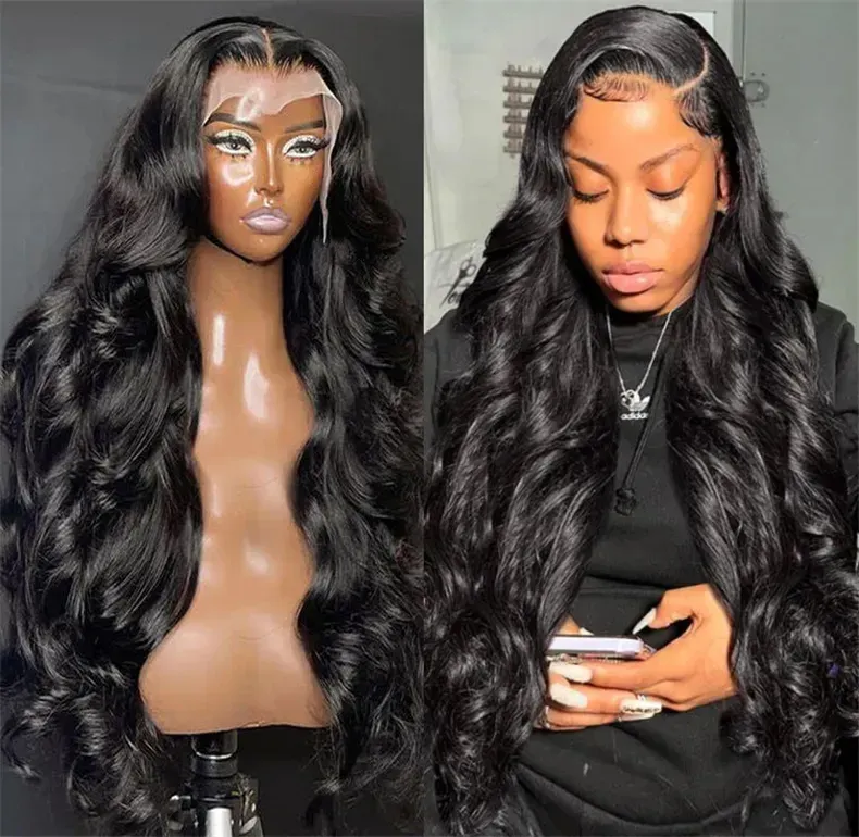 Lemoda Wholesale 32 Inch Body Wave Lace Front Wigs Human Hair 13X4 30 Inch Hd Body Wave Lace Frontal Wig