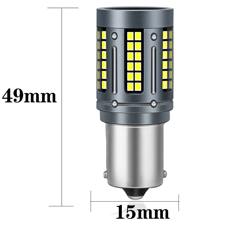 wholesale car bulbs 1156 2016 84smd car turn signal light 6500k 12v rear led headlight