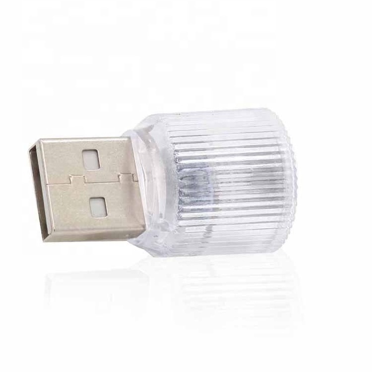 LED Ambient Light USB touch Car Atmosphere Light Bulb Mini RGB Auto Interior Light Neon Ambient Lamps  Decorative Lamp