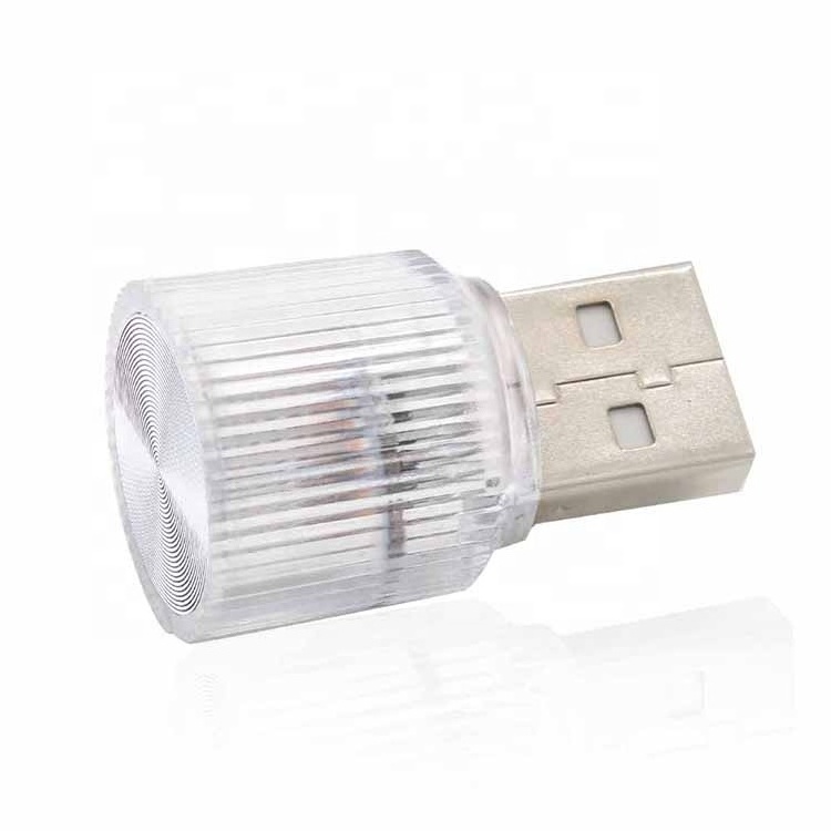 LED Ambient Light USB touch Car Atmosphere Light Bulb Mini RGB Auto Interior Light Neon Ambient Lamps  Decorative Lamp