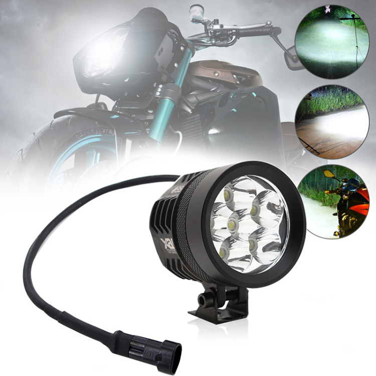 motorcycle headlight led L4X L6X 40W lamp electric vehicle 4-bead headlamp lighting car spotlights