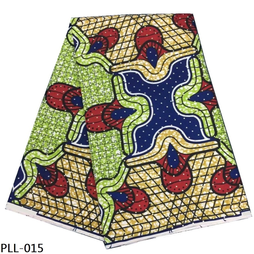 Unique Design Clothing Material Real African Print Fabric Ankara Wax with Stones