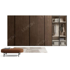 Home furniture modern design custom size high quality wooden wardrobes closet clothes organizer for bedroom living room