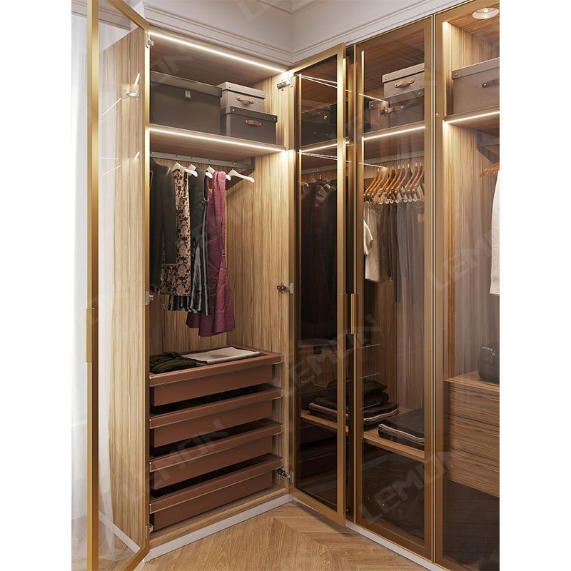 Customized modern 6 door wardrobe for online sales wordrope wardrobe malaysia price bedroom wardrobe sliding mirror doors new