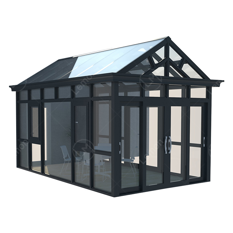 Prefabricated Glass Sunroom  Glass Houses Aluminium Pool Sun Room Aluminum Alloy Glass Houses