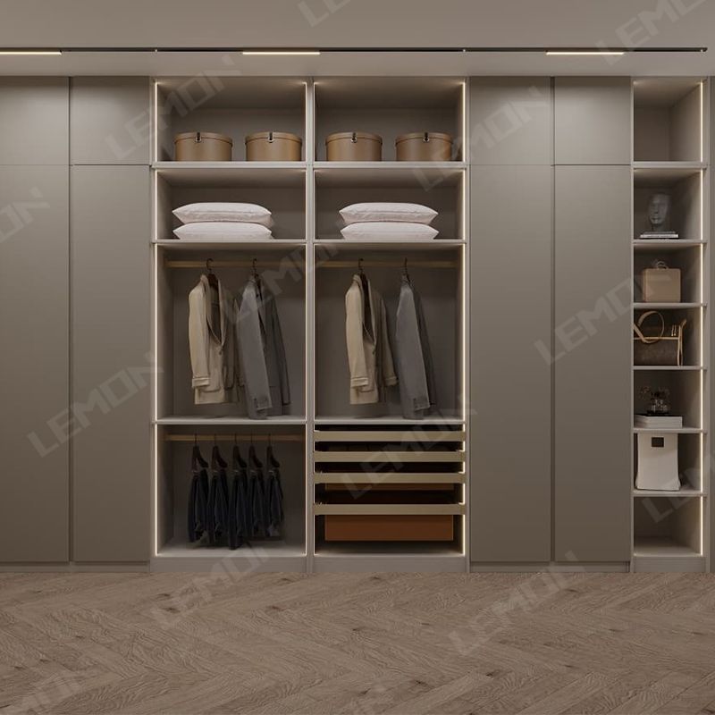 Factory glass closet Sliding Doors Wardrobe combination Modern Designs Wardrobes Set Bedroom Furniture