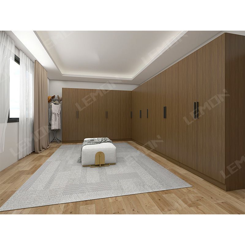 Almari furniture portable closet storage clothes organizer bedroom wooden combination wardrobe