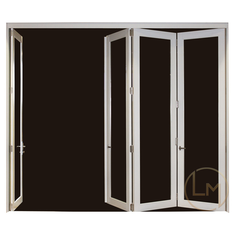 Hot Selling Accordion Door Bi Folding Patio 6meter Aluminum Heavy Duty Folding Doors And Windows