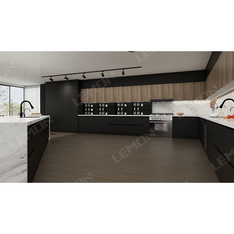 Modern designs style farmhouse design mdf kitchen furniture organizer custom kitchen cabinets