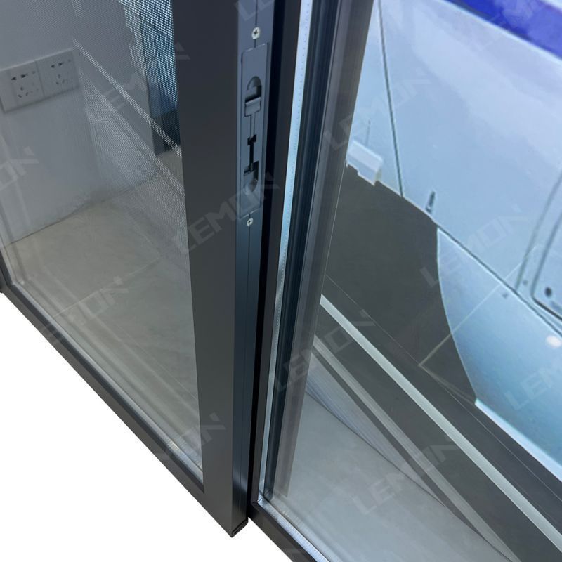 Latest Product Hotel Bathroom Tempered Glass Interior Trackless Aluminium Sliding And Swing Pd Door