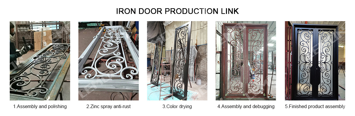 ornamental iron door safety door design interior door designs double security wrought iron front entry