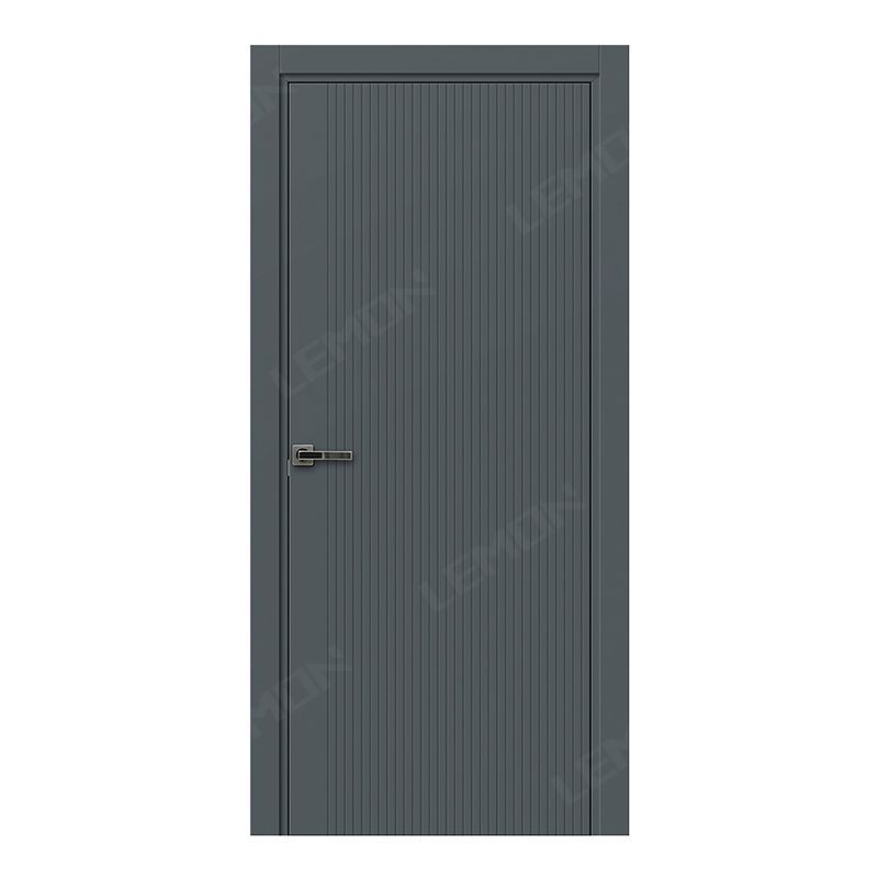 Factory Manufacturer Mahogany Bathroom Modern Interior PVC Timber Wooden Doors For House