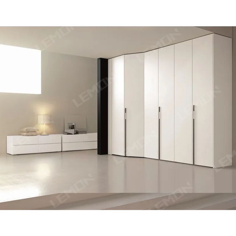 Wholesale price white color modern design wooden wardrobes bedroom closet wardrobe clothes organizer