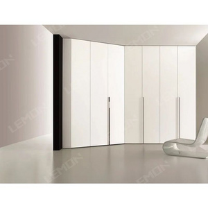 Wholesale price white color modern design wooden wardrobes bedroom closet wardrobe clothes organizer