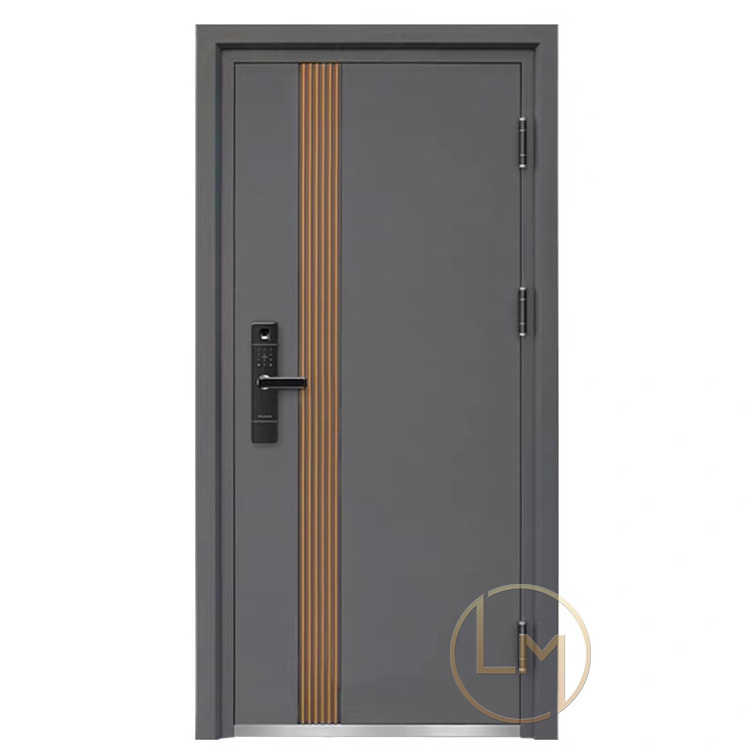 Safety used commercial steel doors for sale apartment steel door